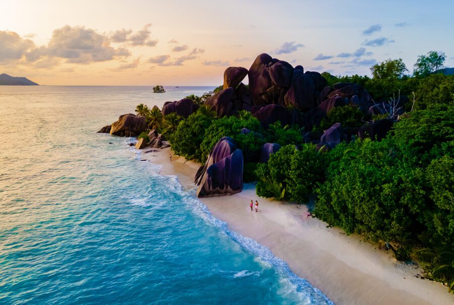 Journey Beyond Seychelles sunset